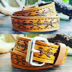 Leather wrap bracelet